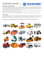 Предварительный просмотр 4 страницы Taylor-Dunn SC-100-24 Service And Replacement Parts Manual