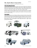 Предварительный просмотр 4 страницы Taylor-Dunn TC-30 Operator'S Manual