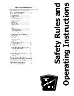 Предварительный просмотр 13 страницы Taylor-Dunn TT-316-36 Operation, T Roubleshooting And Replacement Parts Manual