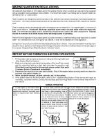 Preview for 3 page of Taylor Made SeaLand VACUFLUSH Owner'S Manual