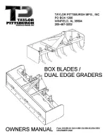 Предварительный просмотр 1 страницы TAYLOR PITTSBURGH 233-H-BB-60 Owner'S Manual