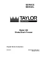 Taylor 430 Torque Service Manual preview