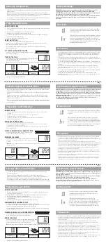 Preview for 2 page of Taylor 7528 Instructions For Use & Warranty Information