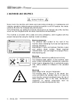 Preview for 6 page of Taylor C125 Operating	Instructions And Maintenance