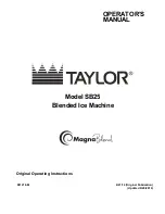 Taylor SB25 Operator'S Manual preview
