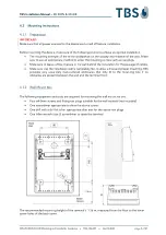 Preview for 9 page of tbs electronics 2D IRON Installation Manual