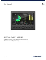 TC Electronic Clarity M User Manual preview