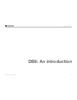 Предварительный просмотр 21 страницы TC Electronic DB6 User Manual