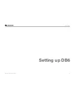 Предварительный просмотр 36 страницы TC Electronic DB6 User Manual