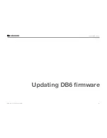 Предварительный просмотр 82 страницы TC Electronic DB6 User Manual