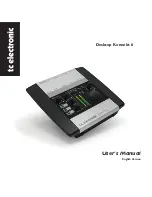 TC Electronic Desktop Konnekt 6 User'S Manual And Operation Manual preview