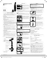 Предварительный просмотр 3 страницы Tchibo 312 Instructions For Use Manual