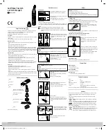 Предварительный просмотр 4 страницы Tchibo 312 Instructions For Use Manual