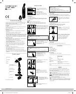 Предварительный просмотр 8 страницы Tchibo 312 Instructions For Use Manual