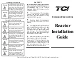 TCi KLR Installation Manual preview
