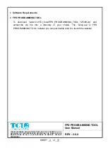 Preview for 3 page of TCi VEGA Series User Manual