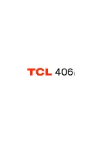 TCL 406i Manual предпросмотр