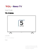 TCL 5-Series User Manual preview