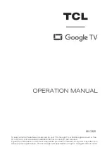 Preview for 23 page of TCL 65C825 Operation Manual