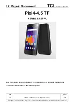 TCL Alcatel Pixi4-4.5 TF Repair Document предпросмотр