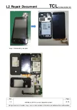 Предварительный просмотр 21 страницы TCL Alcatel Pixi4-4.5 TF Repair Document