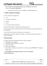 Предварительный просмотр 66 страницы TCL Alcatel PLUS 10 WIFI Repair Document