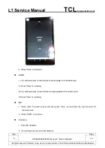 Preview for 19 page of TCL Alcatel POP4-10 4G&VF Service Manual