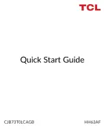 TCL HH63AF Quick Start Manual preview