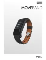 TCL MOVEBAND MB12 User Manual предпросмотр