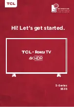 TCL S535 Manual предпросмотр