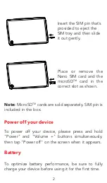 Preview for 3 page of TCL TAB10 5G Quick Start Manual