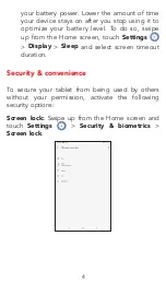 Preview for 5 page of TCL TAB10 5G Quick Start Manual