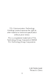 Preview for 9 page of TCL TAB10 5G Quick Start Manual