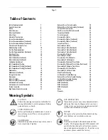 Preview for 2 page of TCS 700-30 Installation, Operation & Maintenence Manual