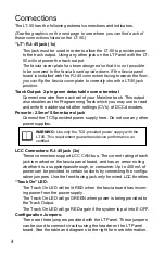 Предварительный просмотр 4 страницы TCS LT-50 Quick Start Manual