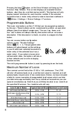 Preview for 8 page of TCS LT-50 Quick Start Manual