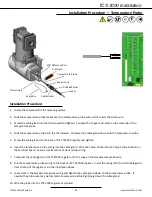 Предварительный просмотр 22 страницы TCS TCS 3000 Installation Manual