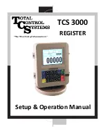 TCS TCS 3000 Operation Manual preview