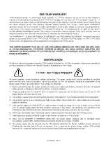 Preview for 3 page of TDK-Lambda LC1202 Instruction Manual