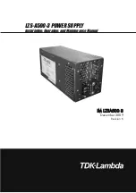 TDK-Lambda LZS-A500-3 Installation, Operation And Maintenance Manual preview
