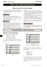 Предварительный просмотр 34 страницы TDK-Lambda PH Series Manual