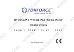 TDRFORCE 540E Instructions Manual preview