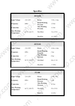 Preview for 2 page of TDRFORCE JETS-60 Instruction Manual