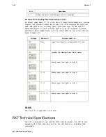 Preview for 8 page of TDT RX7 User Manual