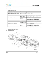 Preview for 4 page of TE Connectivity HVA630 Assembly