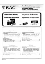 Предварительный просмотр 41 страницы Teac A-400 Service Manual