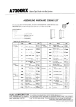 Preview for 61 page of Teac A-7300RX Service Manual