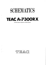 Preview for 62 page of Teac A-7300RX Service Manual