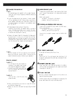 Preview for 5 page of Teac A-R610 Owner'S Manual