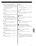 Preview for 37 page of Teac A-R610 Owner'S Manual